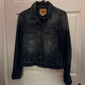 PAIGE Women's Medium Was Jean Jacket